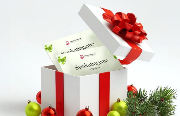 Senojo bokšto klinikos sveikatingumo dovanų kuponas, skirtas įvairioms klinikos paslaugoms